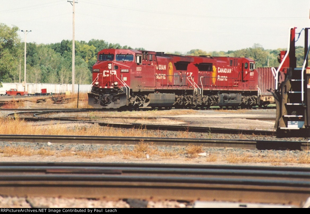 Working the intermodal yard